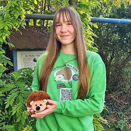 Jana Niessalla aus dem Igelzentrum Laatzen