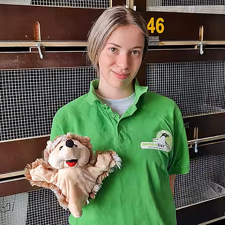 Foto von Jayna Filler aus dem Igelzentrum Laatzen