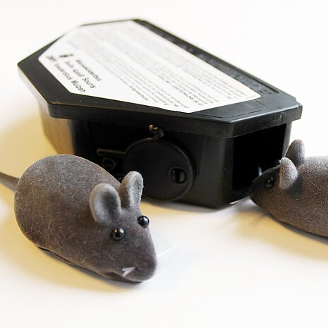 Köderbox für Mäuse.