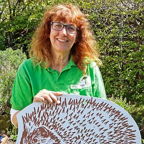 Birgit Busch aus dem Igelzentrum Laatzen Foto von Birgit Busch aus dem Igelzentrum Laatzen