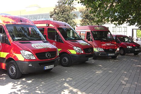 Die Flotte der Tierrettung München