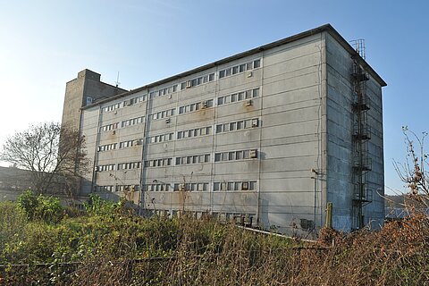 Schweinehochhaus in Maasdorf (Sachsen-Anhalt)