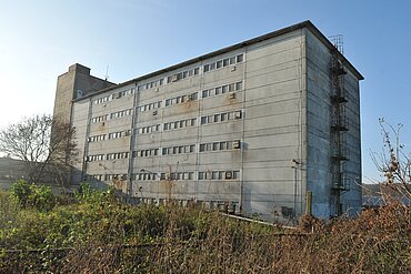 Schweinehochhaus in Maasdorf (Sachsen-Anhalt)
